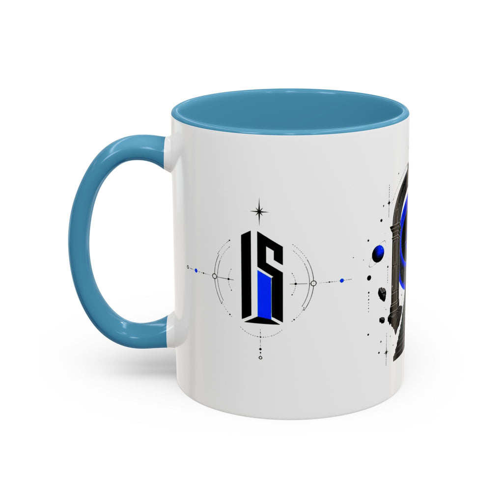 Inner State Accent Coffee Mug — Cosmic Portal Blue 11/15oz