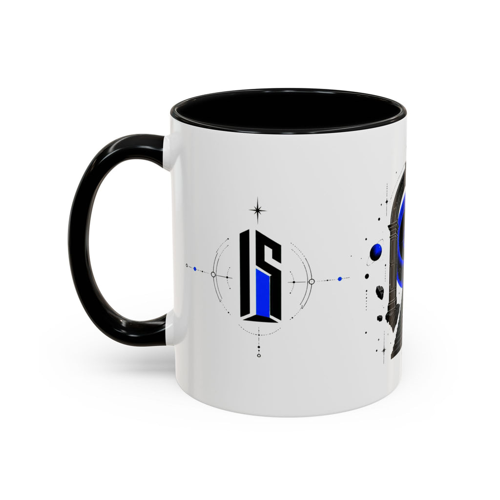Inner State Accent Coffee Mug — Cosmic Portal Blue 11/15oz