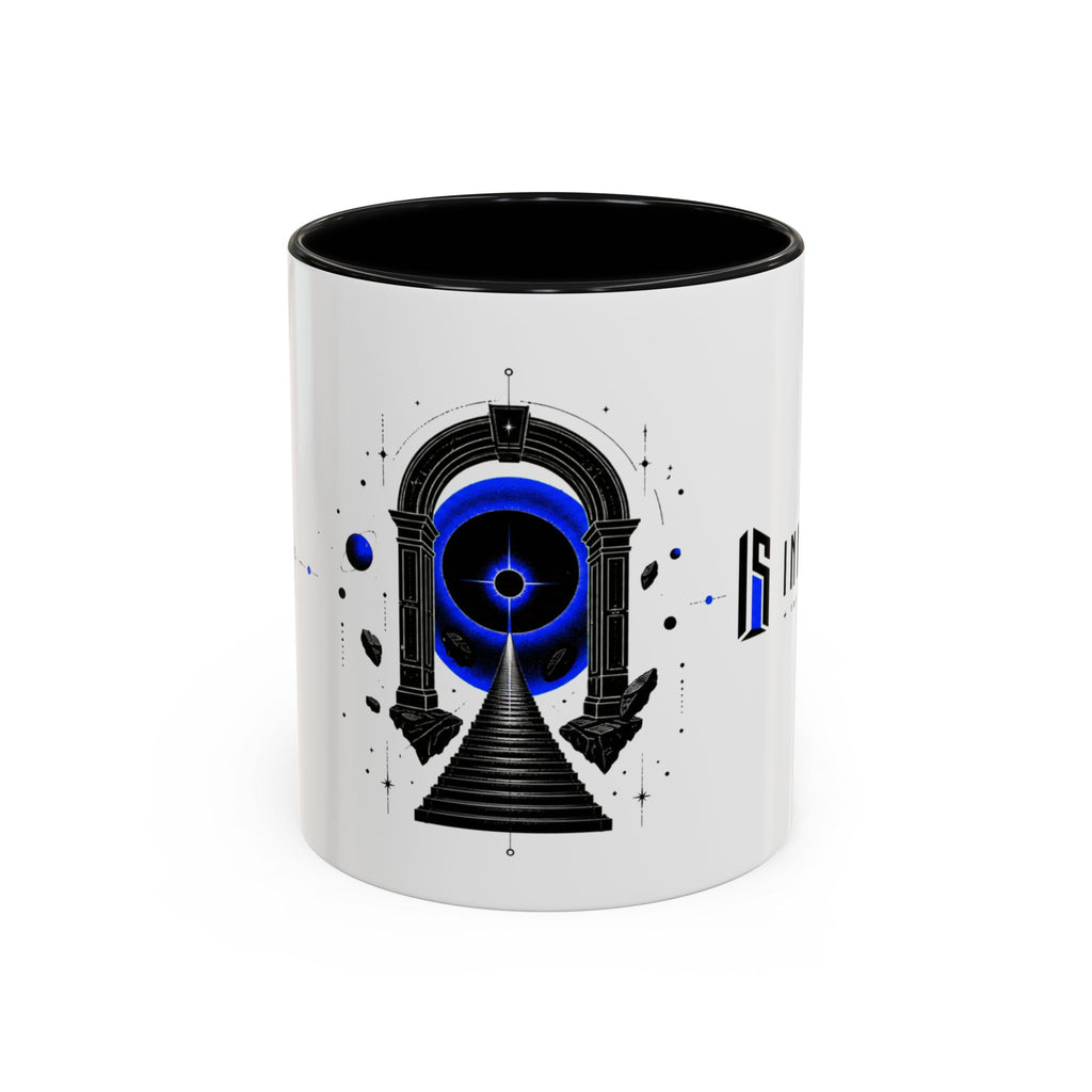 Inner State Accent Coffee Mug — Cosmic Portal Blue 11/15oz