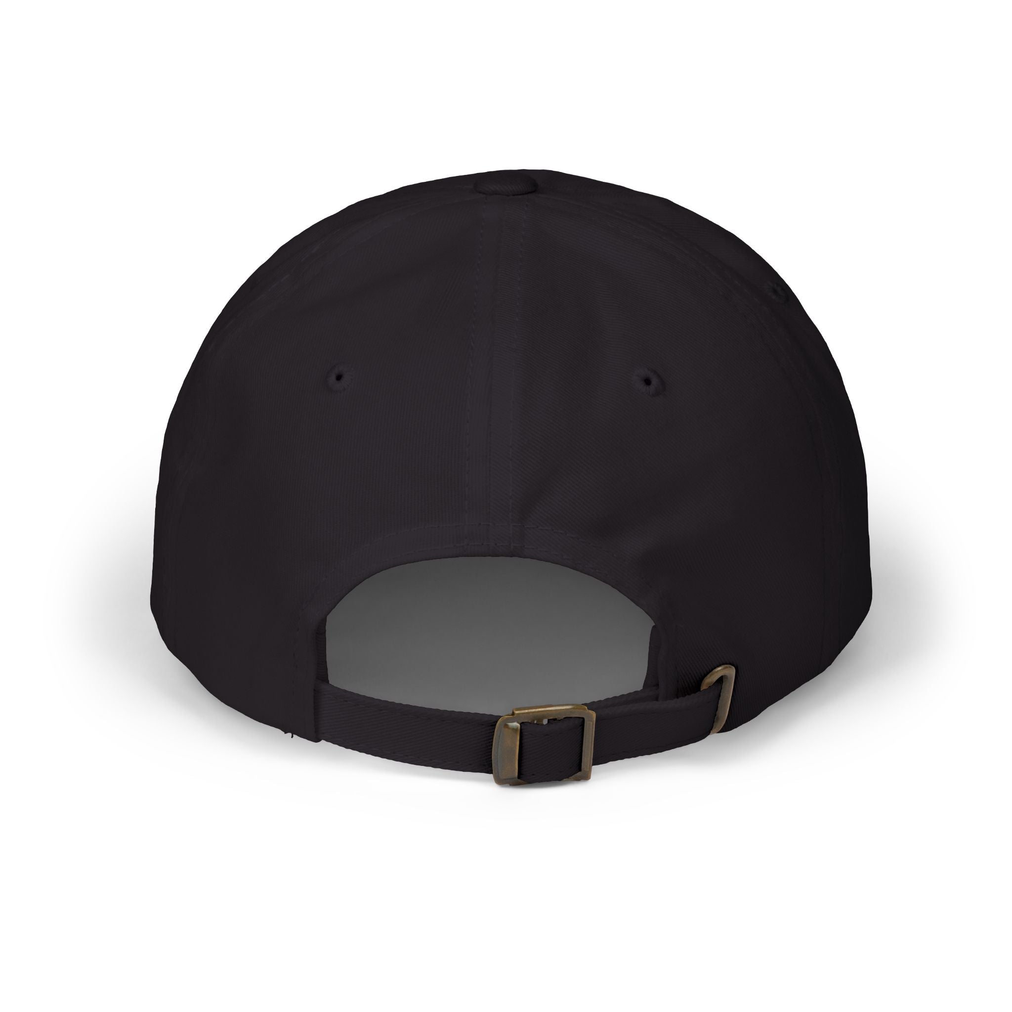 Minimal 3D Letter Dad Cap — White Embroidered 'S' Baseball Hat