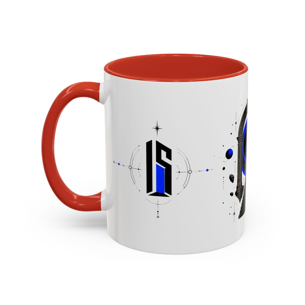 Inner State Accent Coffee Mug — Cosmic Portal Blue 11/15oz