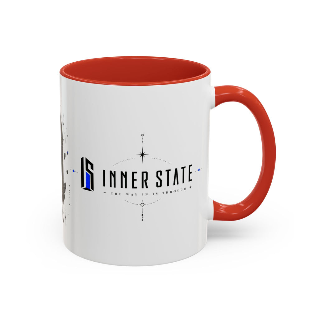 Inner State Accent Coffee Mug — Cosmic Portal Blue 11/15oz