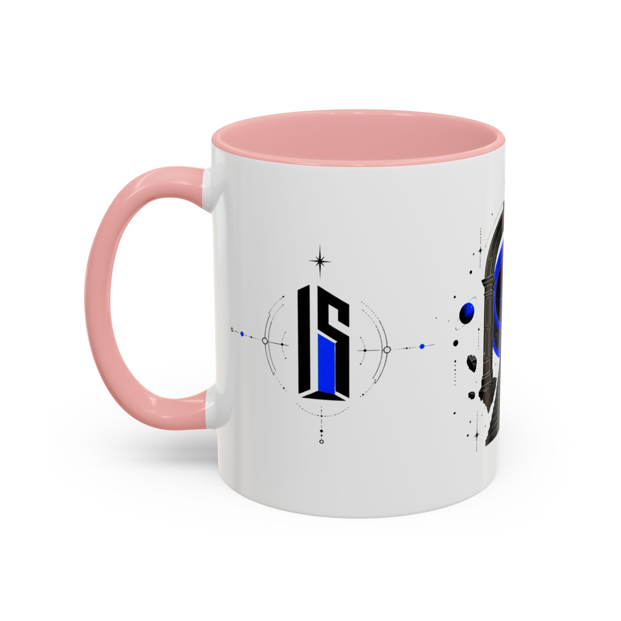 Inner State Accent Coffee Mug — Cosmic Portal Blue 11/15oz