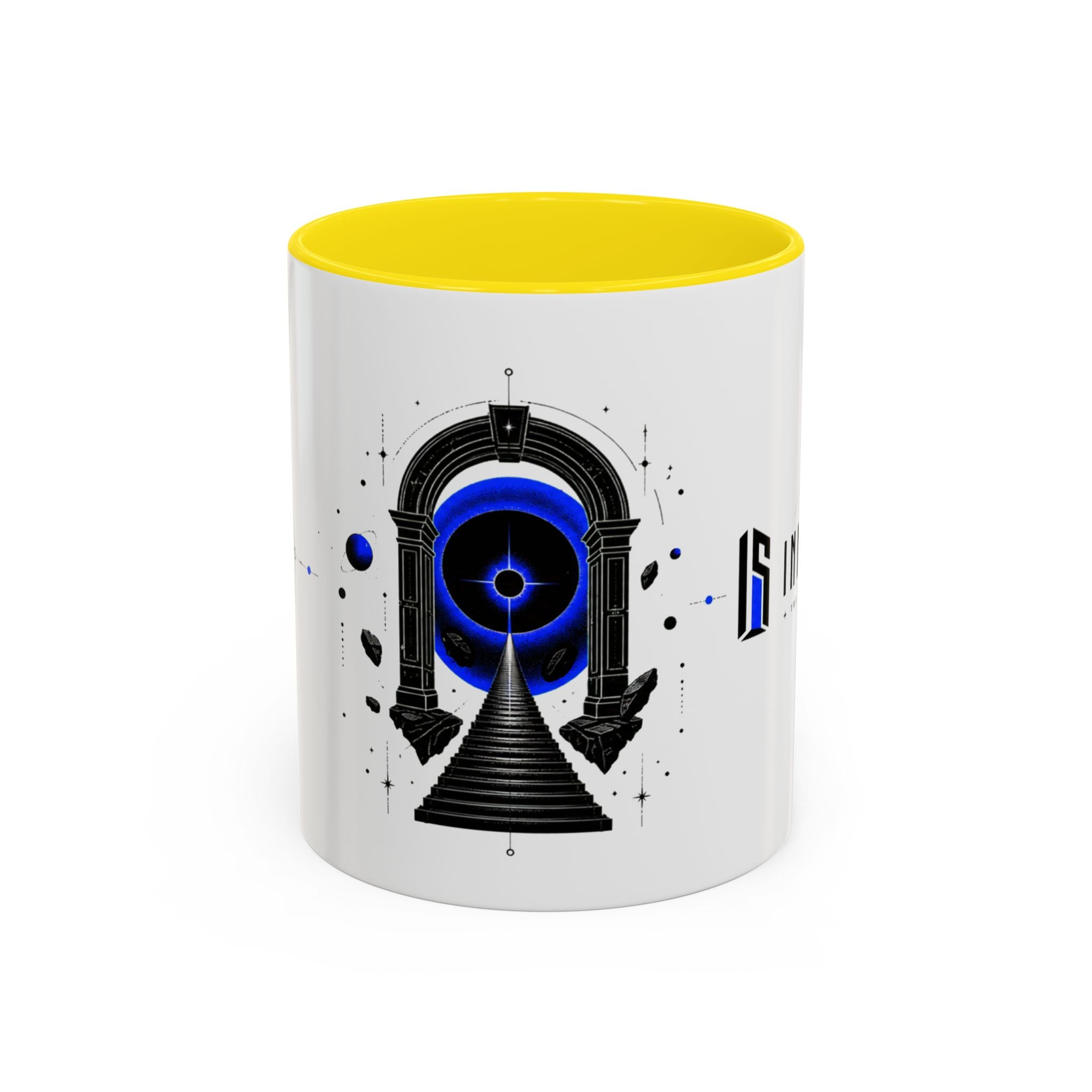 Inner State Accent Coffee Mug — Cosmic Portal Blue 11/15oz