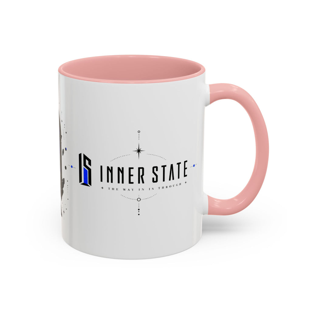 Inner State Accent Coffee Mug — Cosmic Portal Blue 11/15oz