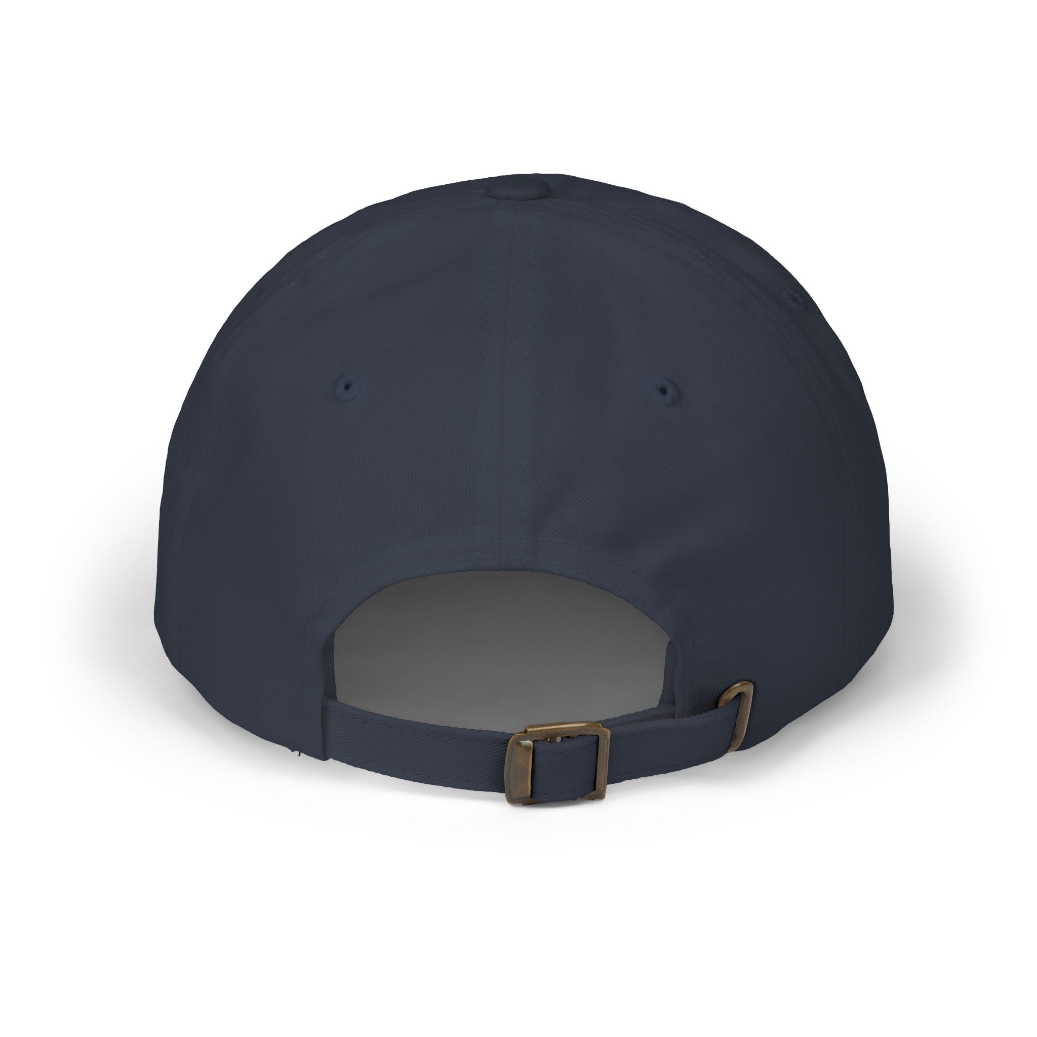 Minimal 3D Letter Dad Cap — White Embroidered 'S' Baseball Hat