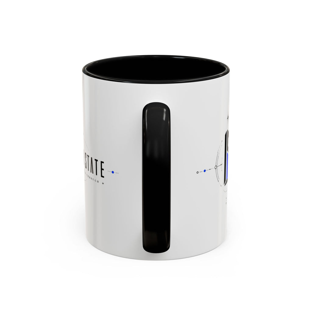 Inner State Accent Coffee Mug — Cosmic Portal Blue 11/15oz