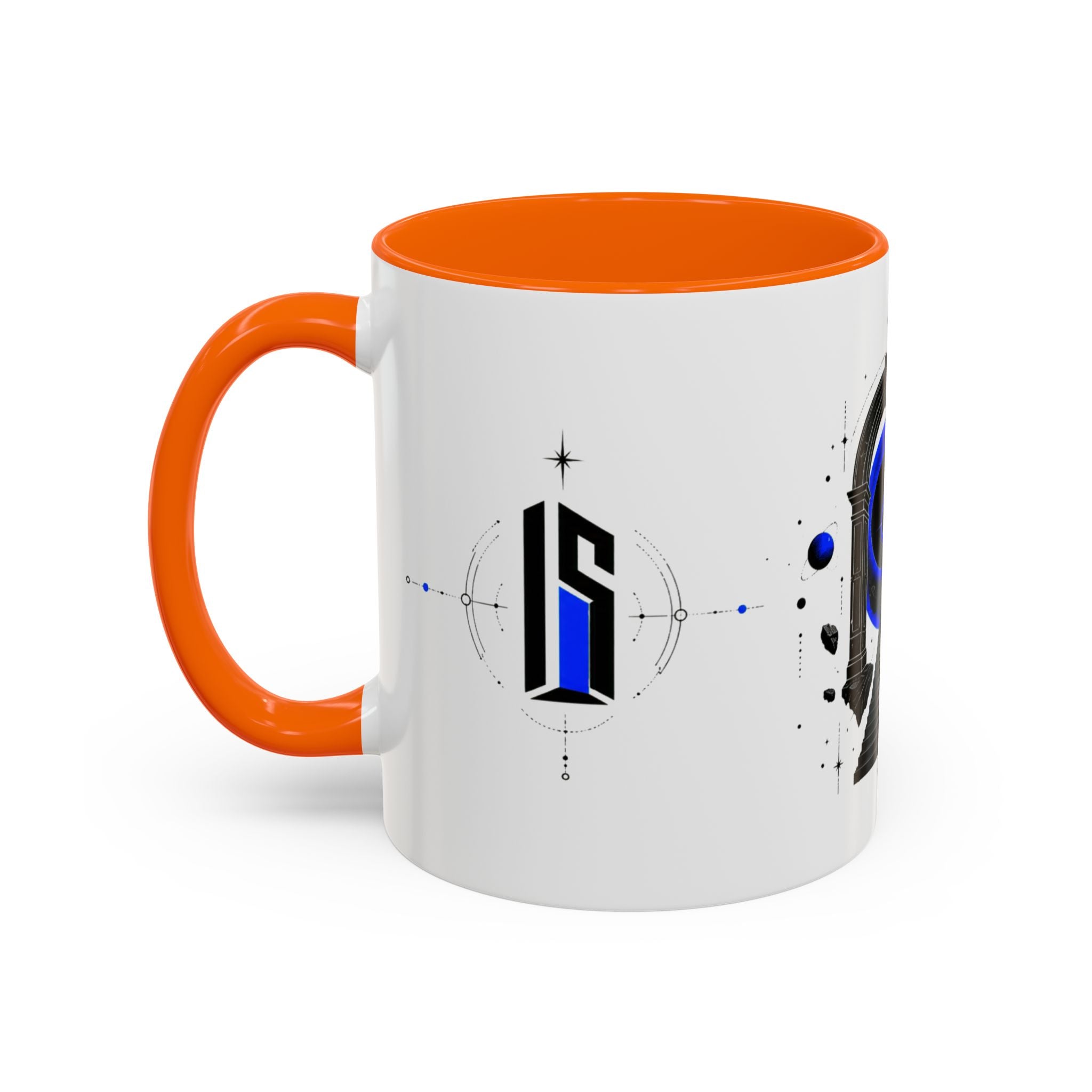 Inner State Accent Coffee Mug — Cosmic Portal Blue 11/15oz