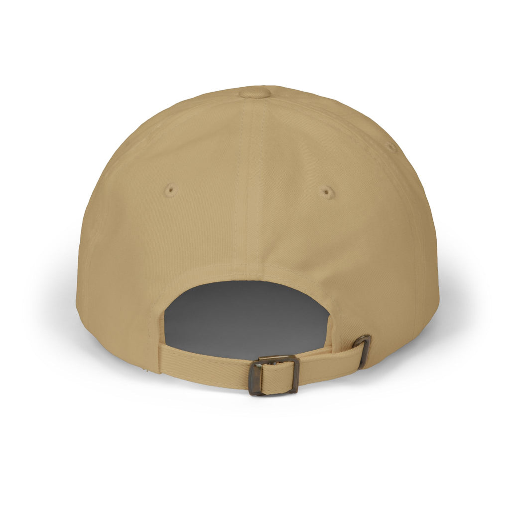 Minimal 3D Letter Dad Cap — White Embroidered 'S' Baseball Hat