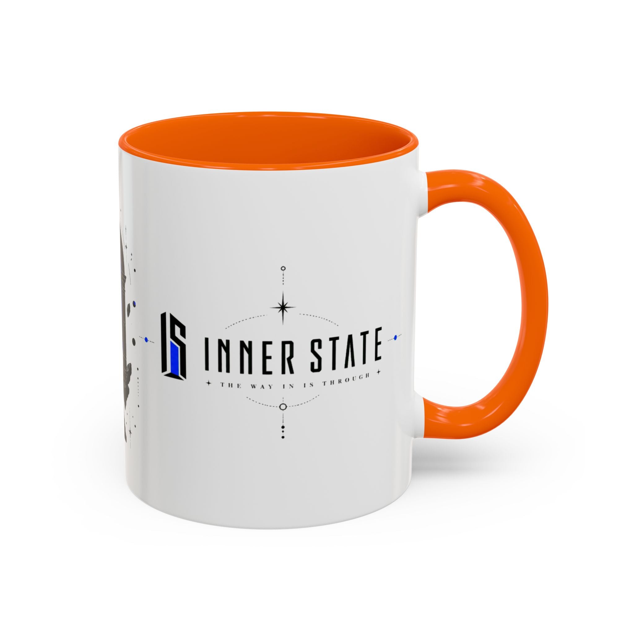 Inner State Accent Coffee Mug — Cosmic Portal Blue 11/15oz