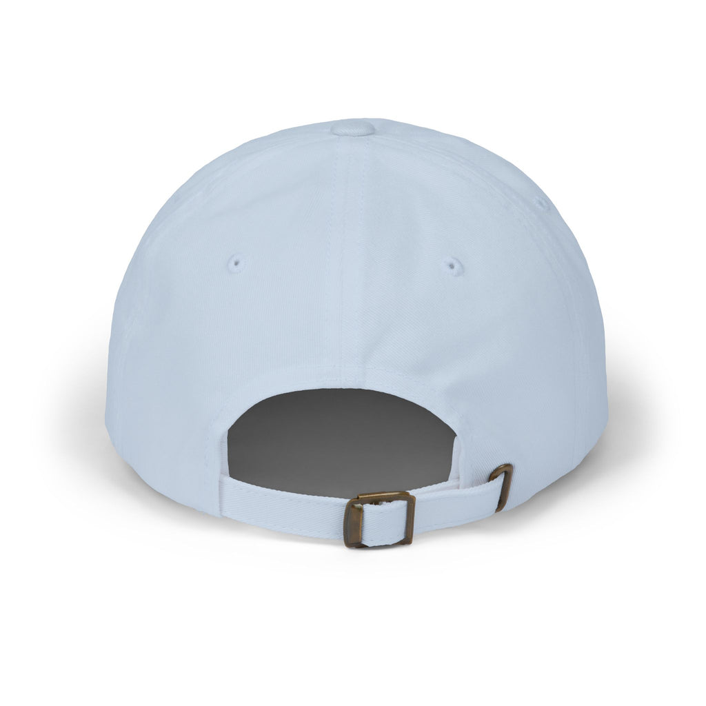 Minimal 3D Letter Dad Cap — White Embroidered 'S' Baseball Hat