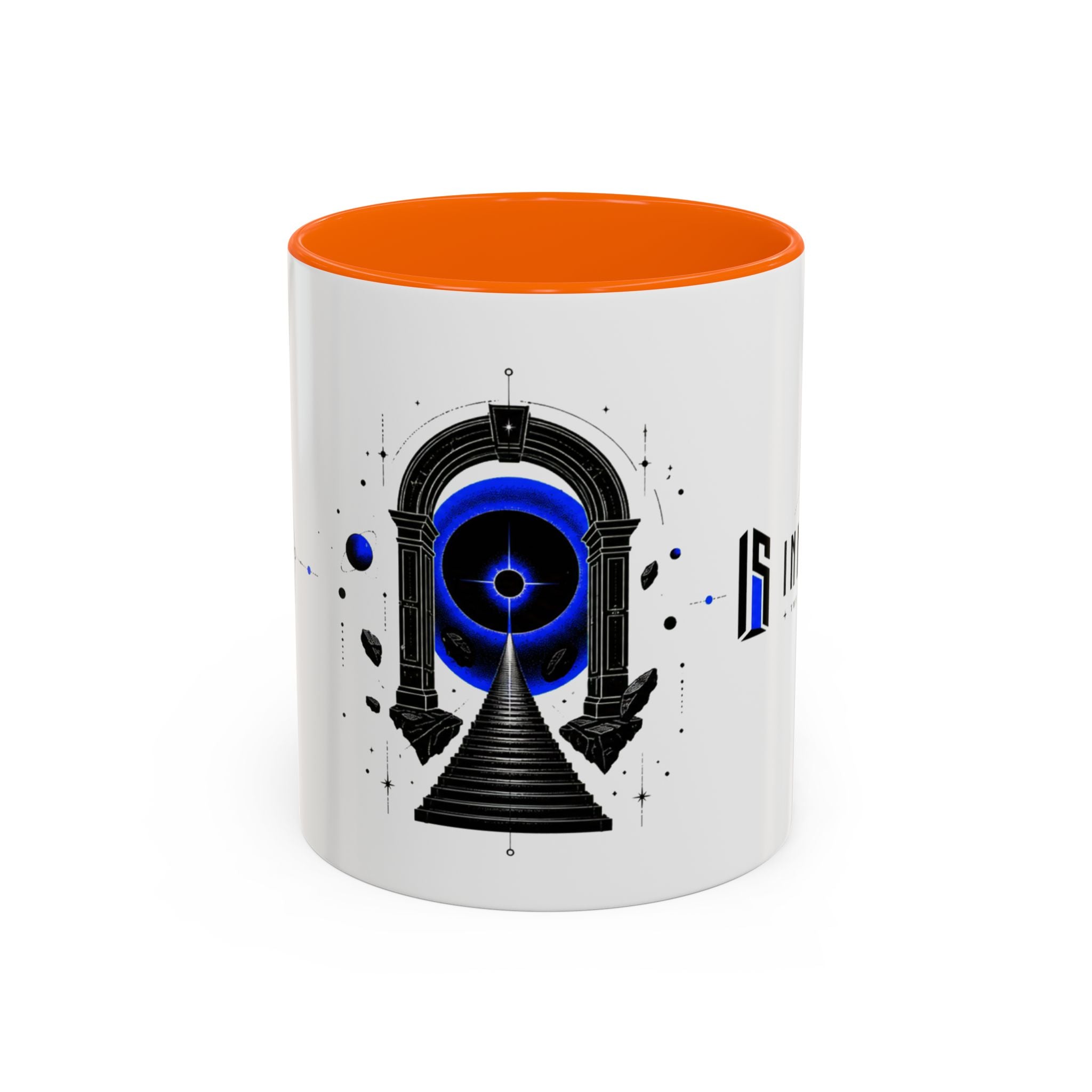 Inner State Accent Coffee Mug — Cosmic Portal Blue 11/15oz