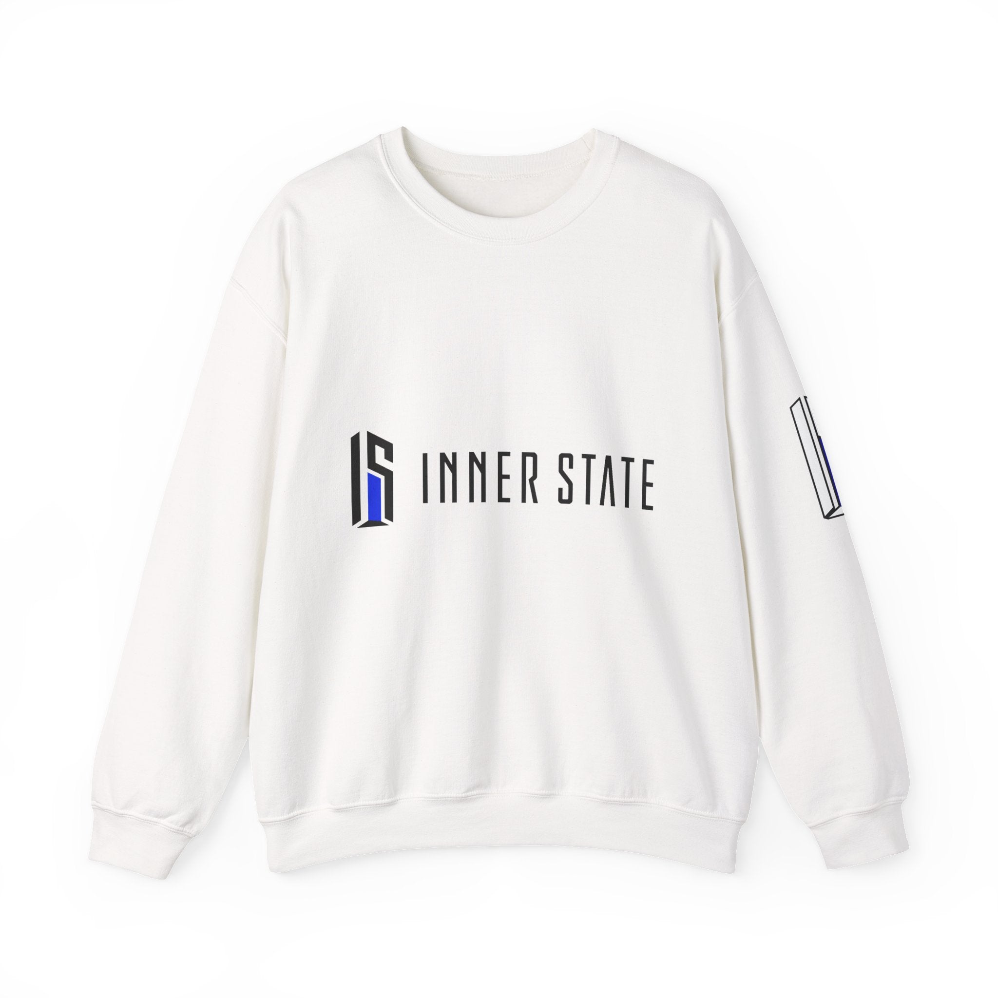Inner State Crewneck Sweatshirt — Abstract Stairway Moon Graphic