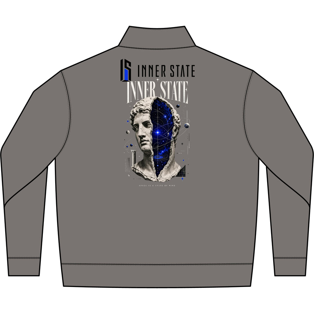 Inner State Graphic Half-Zip Sweatshirt